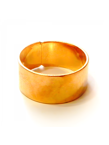 Кольцо "Лонгринг" размер 17, золотистое, под золото