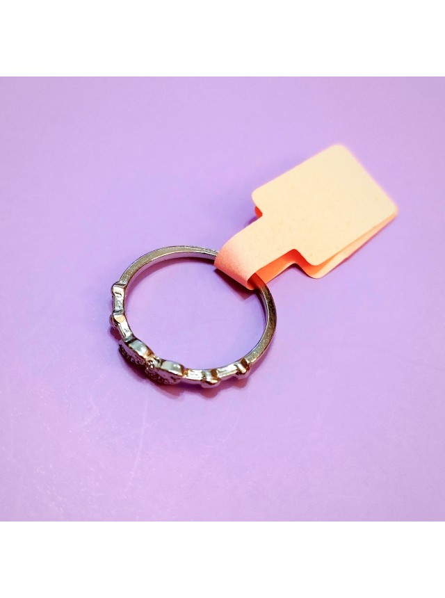 Кольцо "Колосок" размер 17, серебристое, под серебро