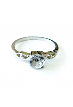 Кольцо "Изабель" размер 17, серебристое, под серебро