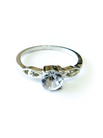 Кольцо "Изабель" размер 17, серебристое, под серебро