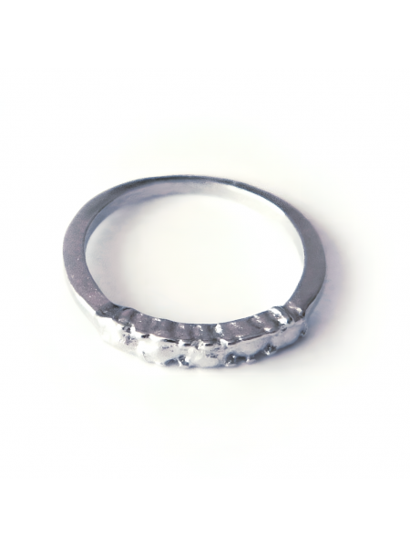 Кольцо "Катрин" размер 14, серебристое, под серебро
