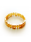 Кольцо "Аканта" размер 19, золотистое, под золото