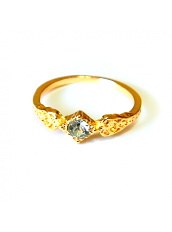 Кольцо "Хюррем" размер 16, золотистое, под золото