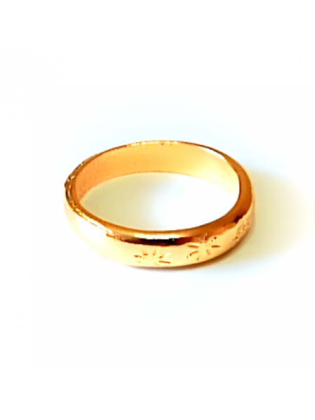 Кольцо "Гвинет" размер 19, золотистое, под золото