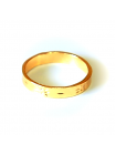 Кольцо "Ингрид" размер 18, золотистое, под золото