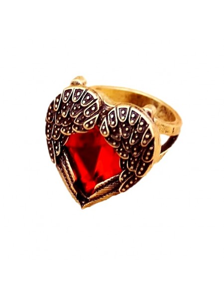 Перстень "Страстное сердце", универсальный размер
